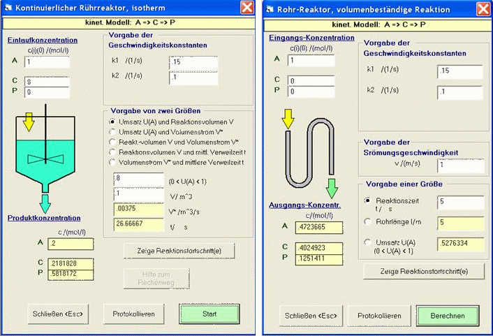 Kinetik Reaktorberechnungen