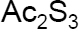 Actinium(III)-sulfid