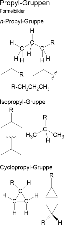 Propyl-Gruppe