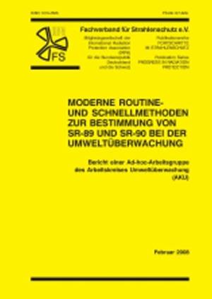 Buch: Strontium-Umweltüberwachung