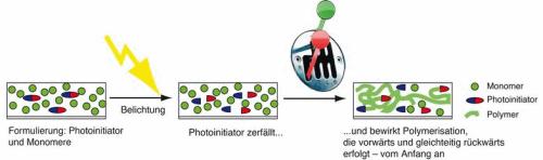 Beginn photoinitiierter radikalischer Polymerisationen