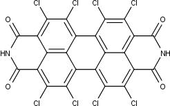 Octachlorperylendiimid-Formel