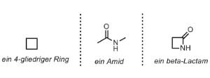 beta-Lactam-Strukturen